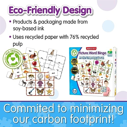 Match It! Bingo - 3-6 Years 36 pieces