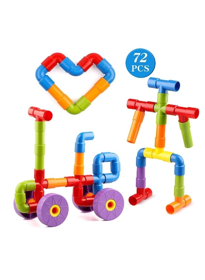 Pipe Tube Building Kit - 72 pcs