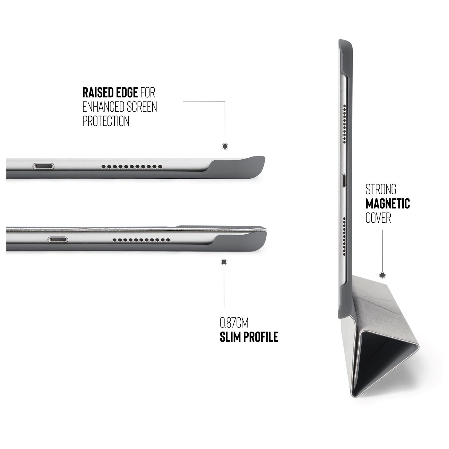 Origami Case with 5-in-1 Stand for iPad 7th Generation 10.2-inch (2019)