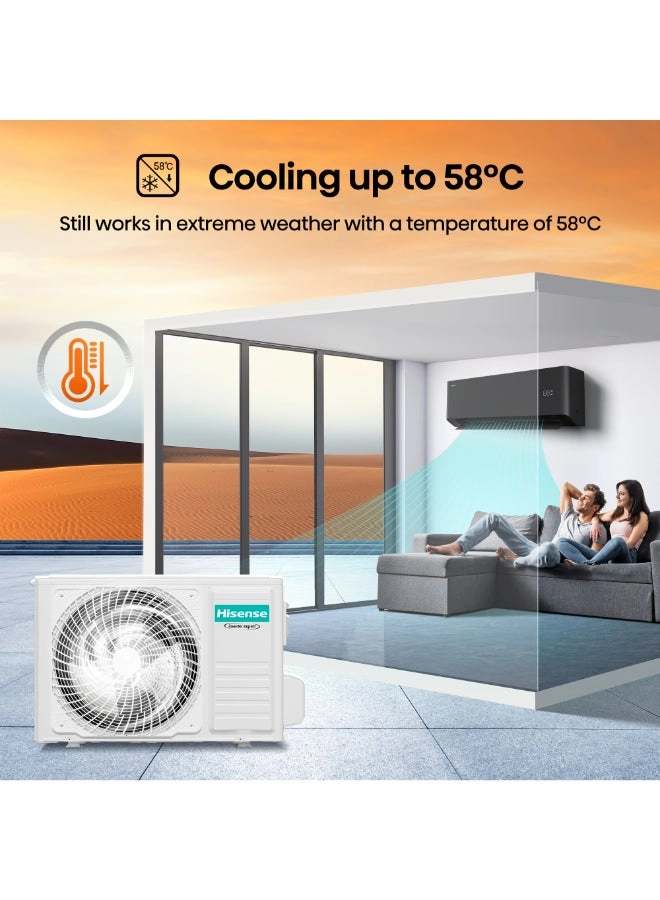 1 Ton Split Air Conditioner - 12000 BTU Rotary Compressor R410