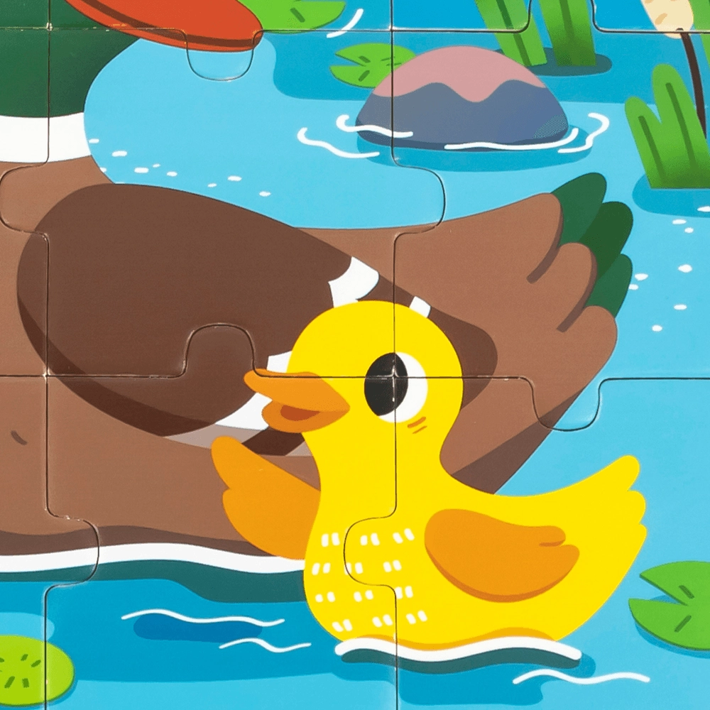 Duck Puzzle (29464294-44621) - 9 pcs