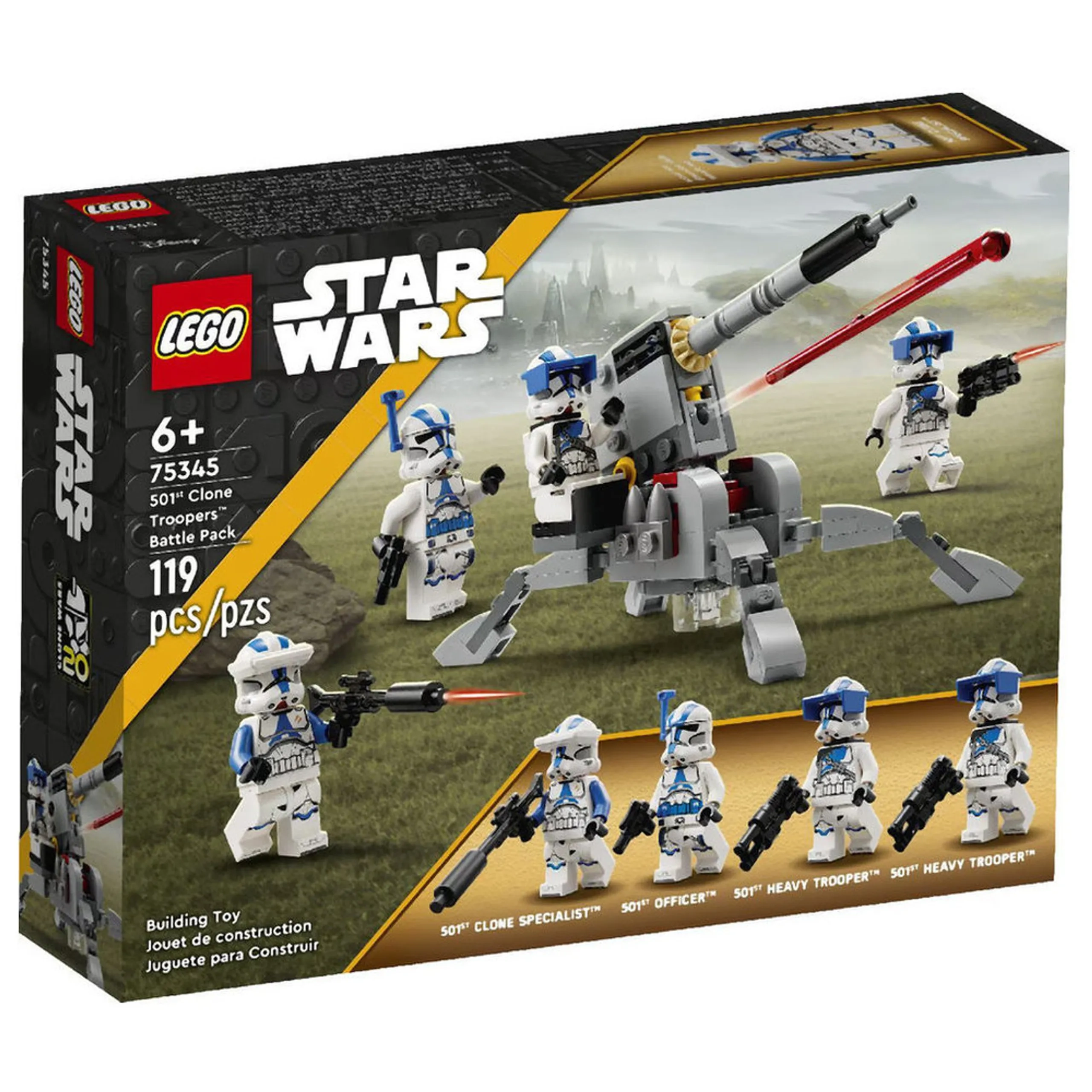 LEGO Star Wars 501st Clone Troopers Battle Pack (75345)