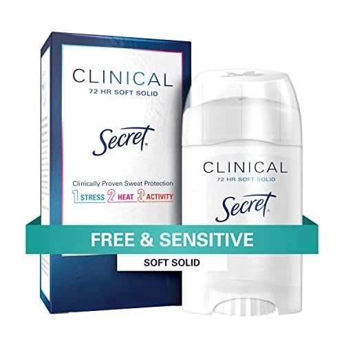 Clinical Strength Invisible Solid Antiperspirant And Deodorant - Free And Sensitive 45 g