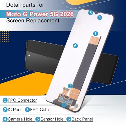 Moto G Power 5G - XT2615 XT2615-1 XT2615-2 6.7" 2026
