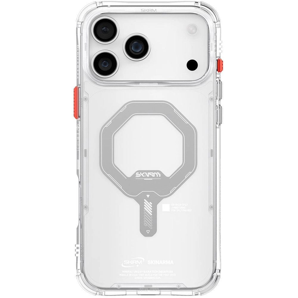 Skinarma Saido Mag-Charge Clear Case for iPhone 17