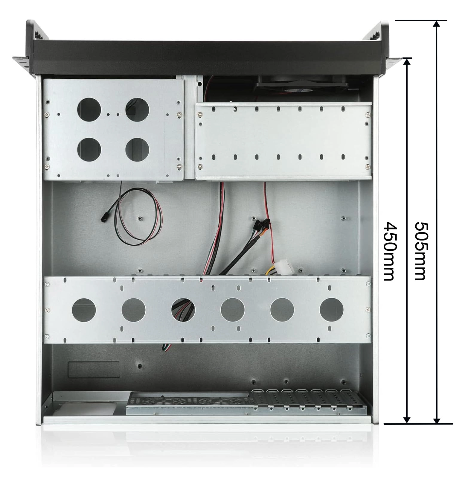 Server Chassis - 4U rackmount 360mm radiator support