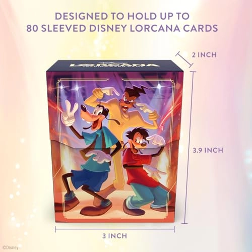 Deck Case - Disney Lorcana TCG 80 sleeved cards