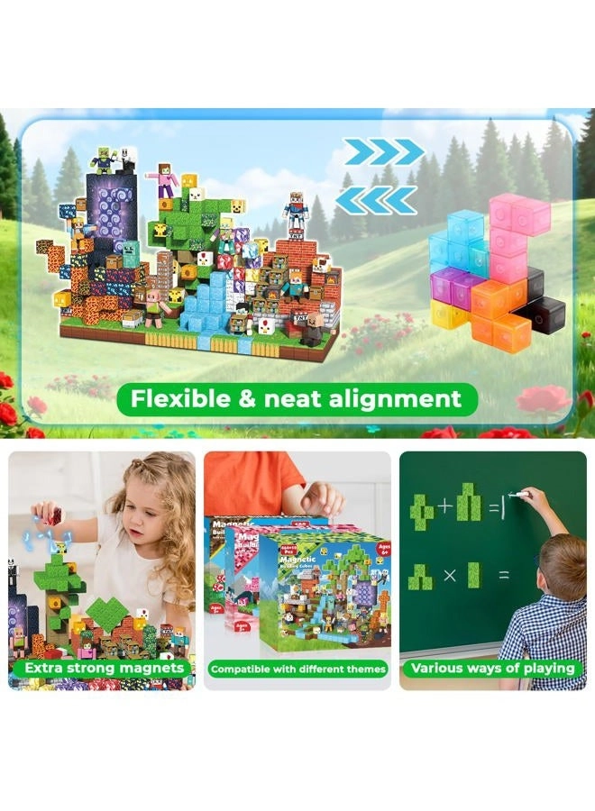 Magnetic Building Blocks - 474 pcs