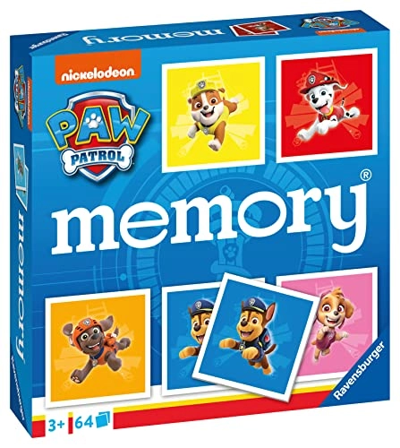 Paw Patrol Memory Game - 3 years and up 64 pieces