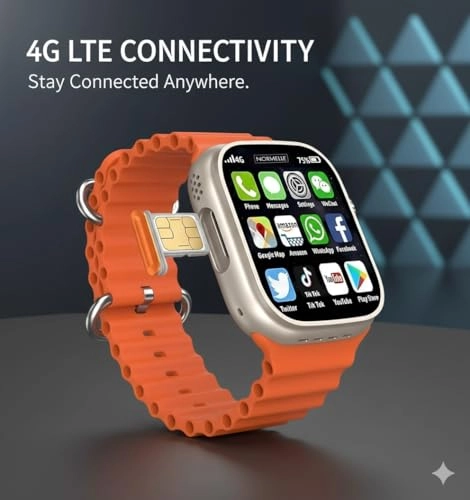 Android Smartwatch 50mm ABS 5G GPS