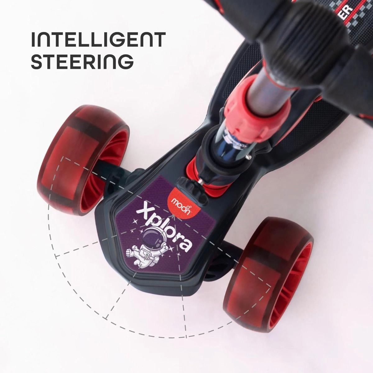Xplora Kick Scooter – Foldable LED + Seat
