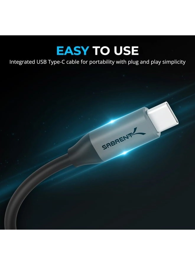 USB Type-C to 3.5mm Audio Adapter for Laptop Tablet Smartphone - 100W PD 24-bit 96KHz