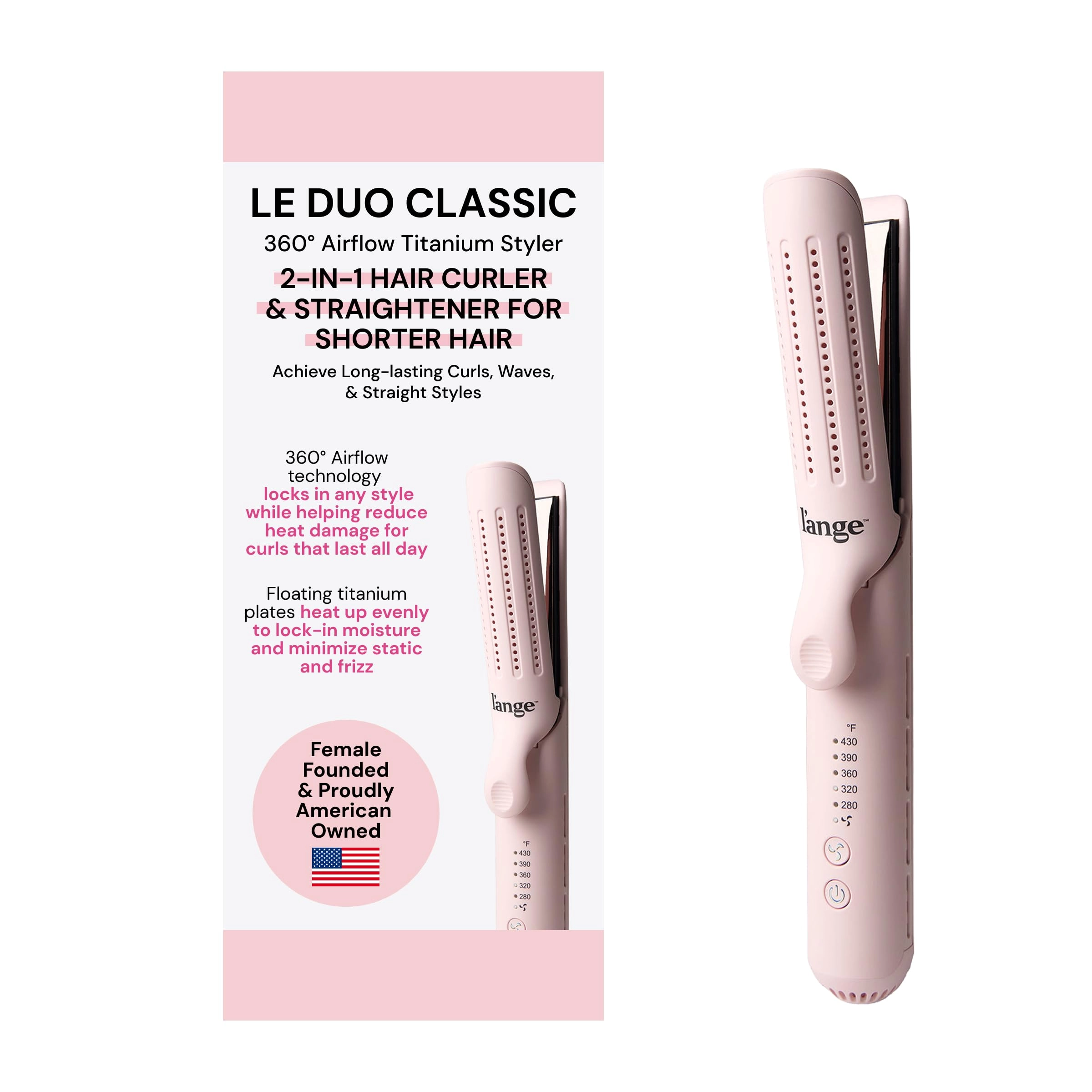 Le Duo 360° Airflow - 3.5" 1 Inch
