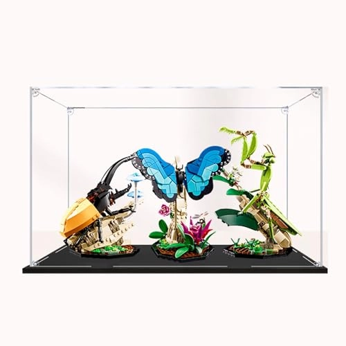 Acrylic Display Case - for 21342 40x20x25 cm 3MM With Mirror