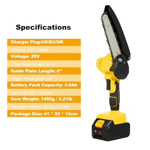 Mini Chainsaw - 600W