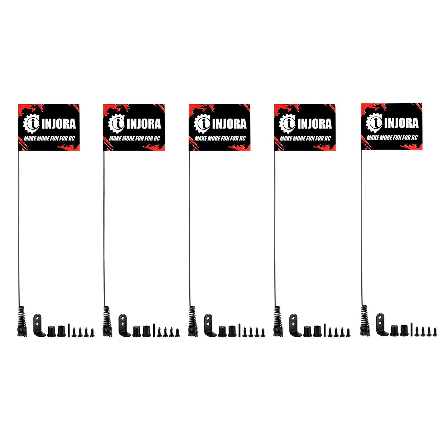 INJORA Metal Antenna - 1/18 1/24 Set