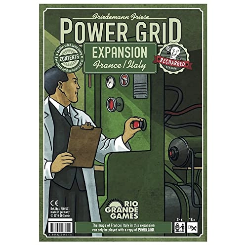 Power Grid: France/Italy Expansion