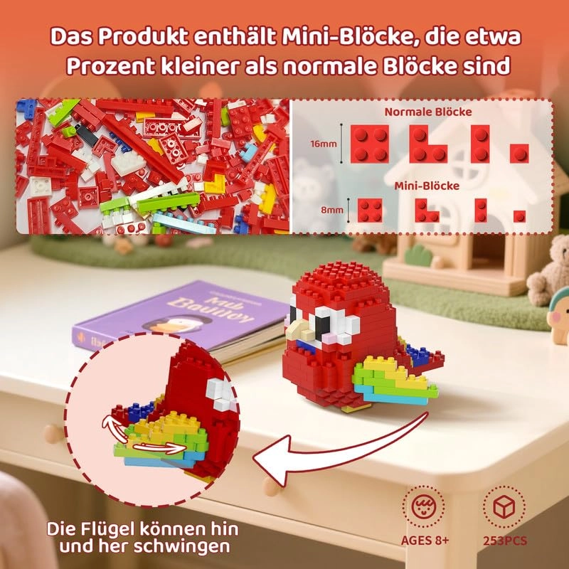 Parrot Micro Building Blocks - 247 pcs