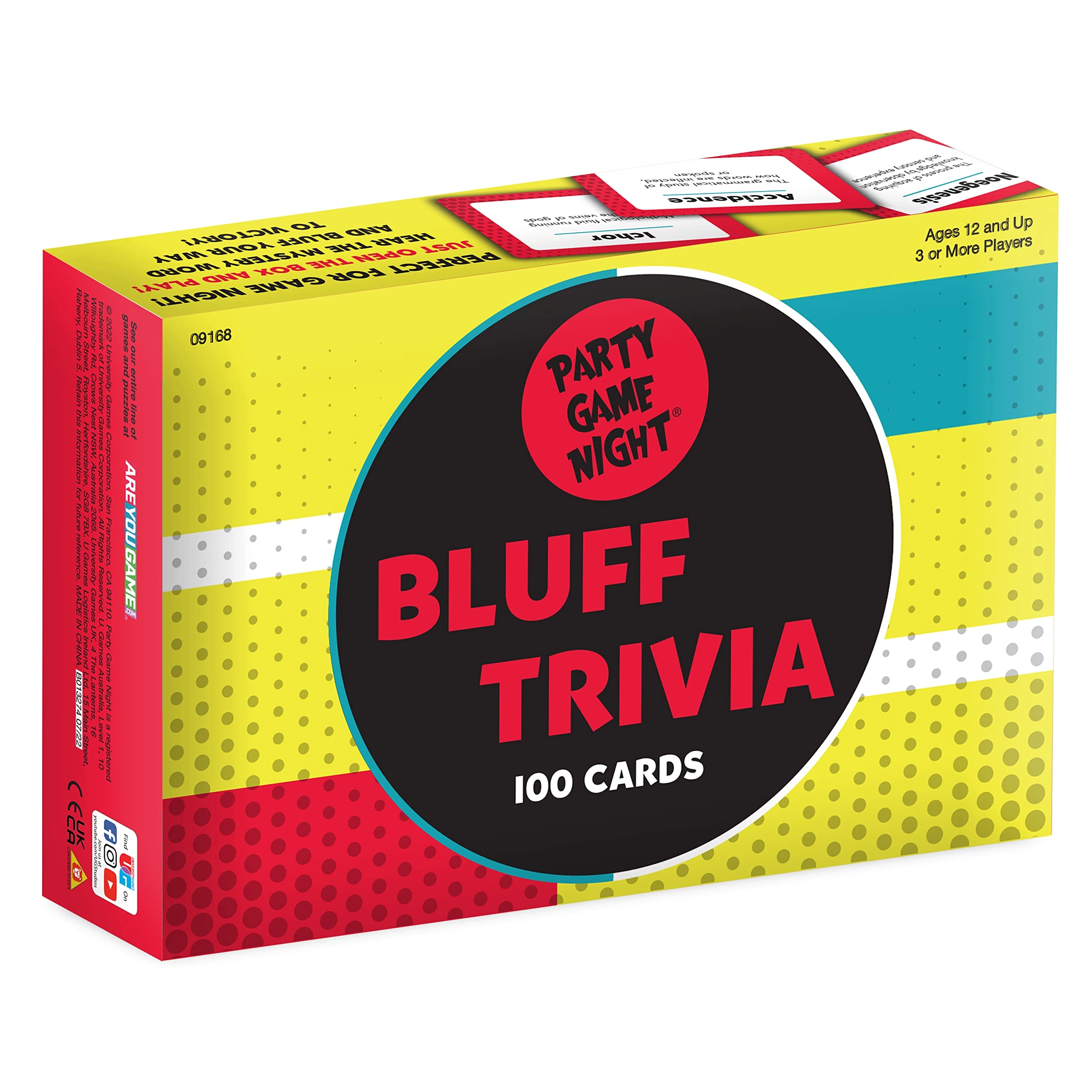 University Games Party Game Night: Bluff Trivia - English Ages 12 and up