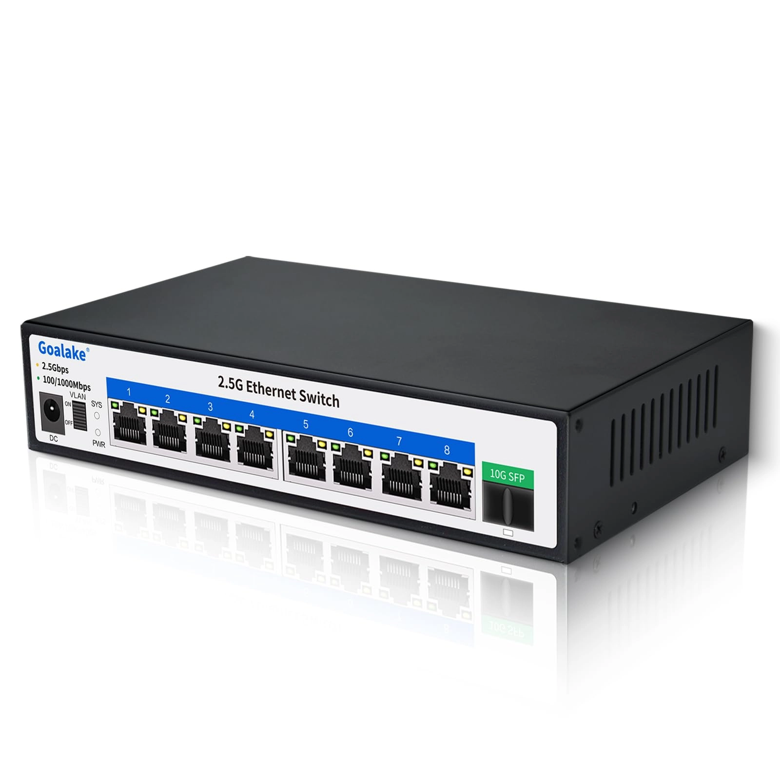SSC 8 port 2.5G Switch 8-ports