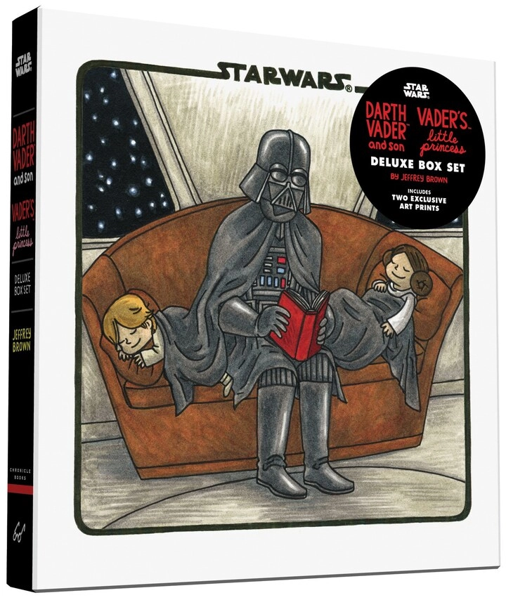 Chronicle Books Darth Vader & Son / Vader's Little Princess Deluxe Box Set - Star Wars - includes two art prints
