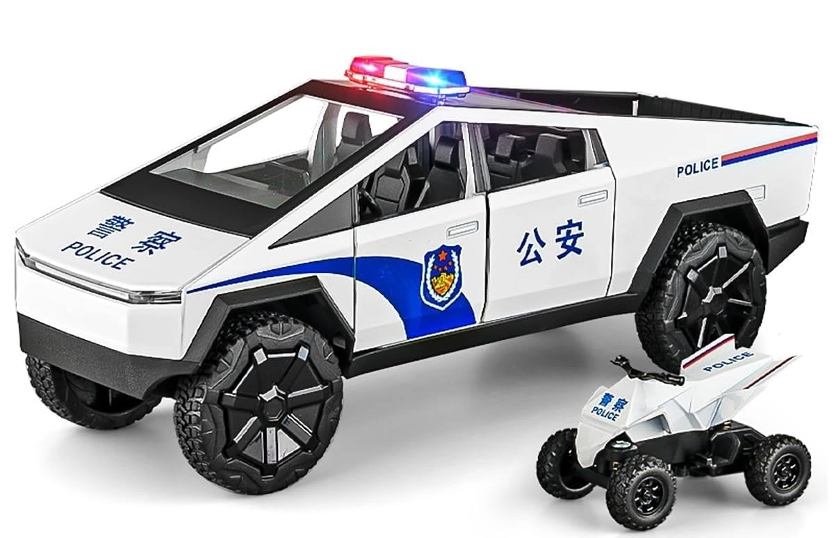 RAMPKD Tesla Police Truck 1:24 - 1pcs