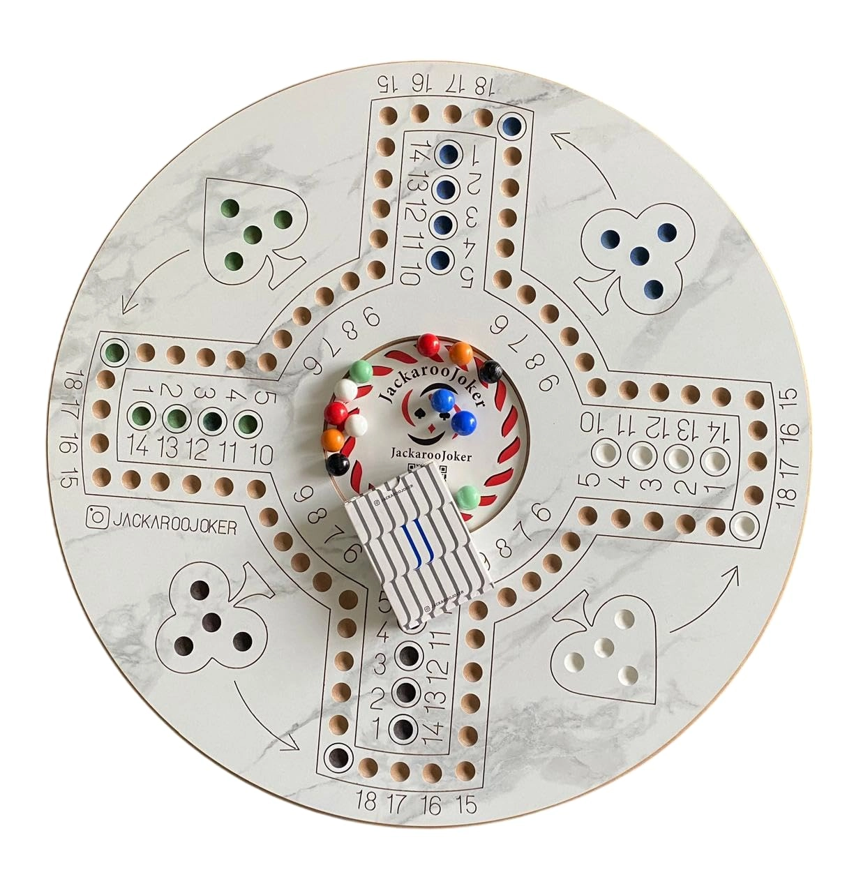 Double-Sided Foldable Board Game - 51 cm Premium Set