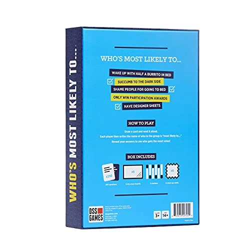 Who's Most Likely to... Voting Edition - English 14 years and up