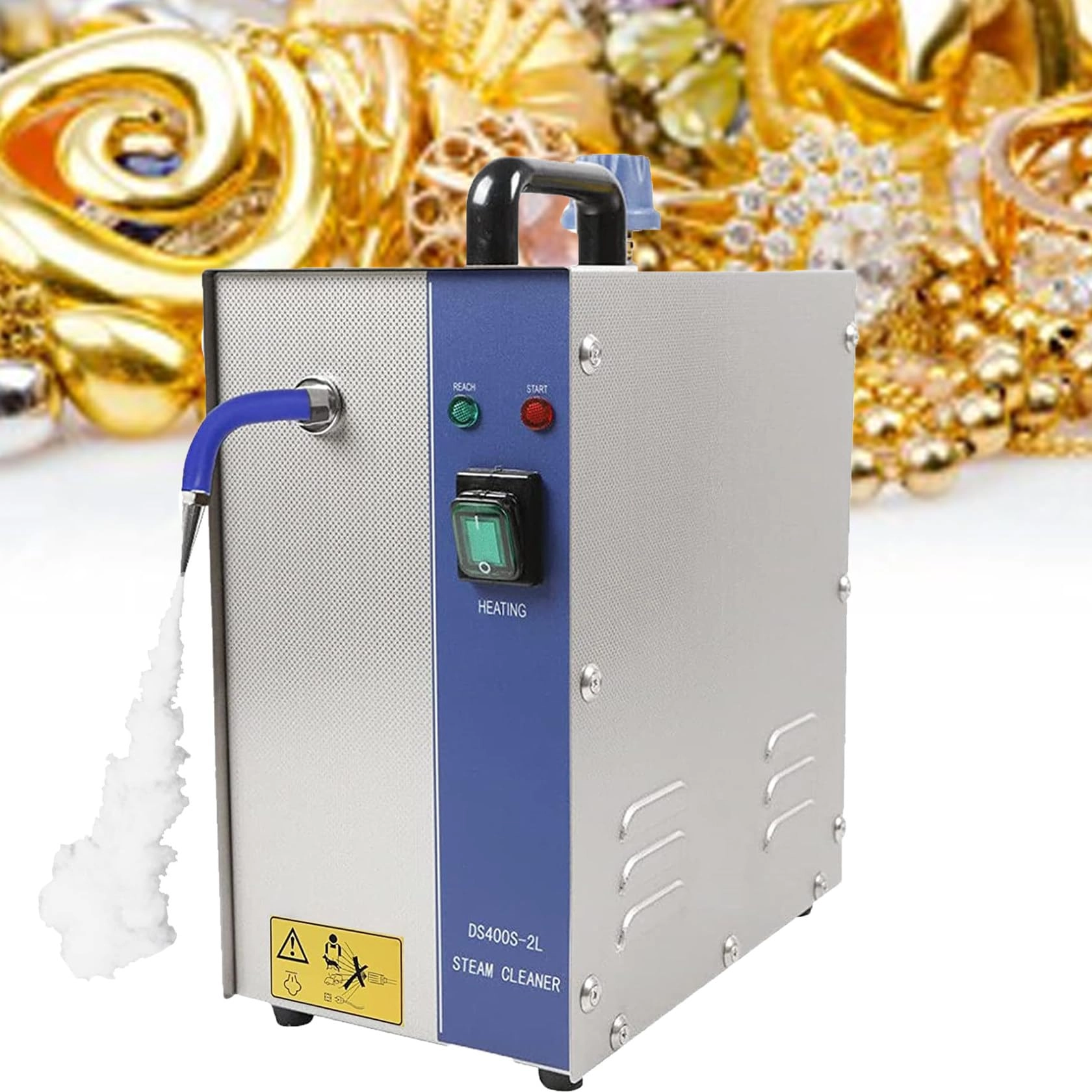 ZUMAHA Jewellery Steam Cleaner Machine - 2 Liters