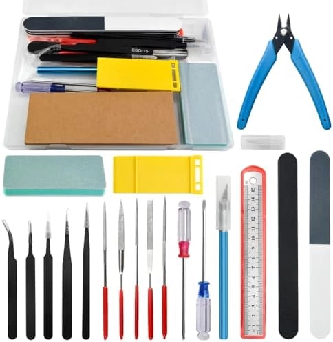 MZA STORES Gundam Modeler Basic Tools Craft Set - 20 PCS