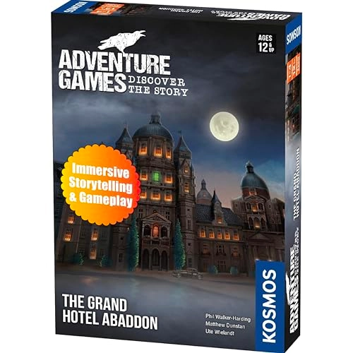 Adventure Games: The Grand Hotel Abaddon - Cooperative Replayable Card Game