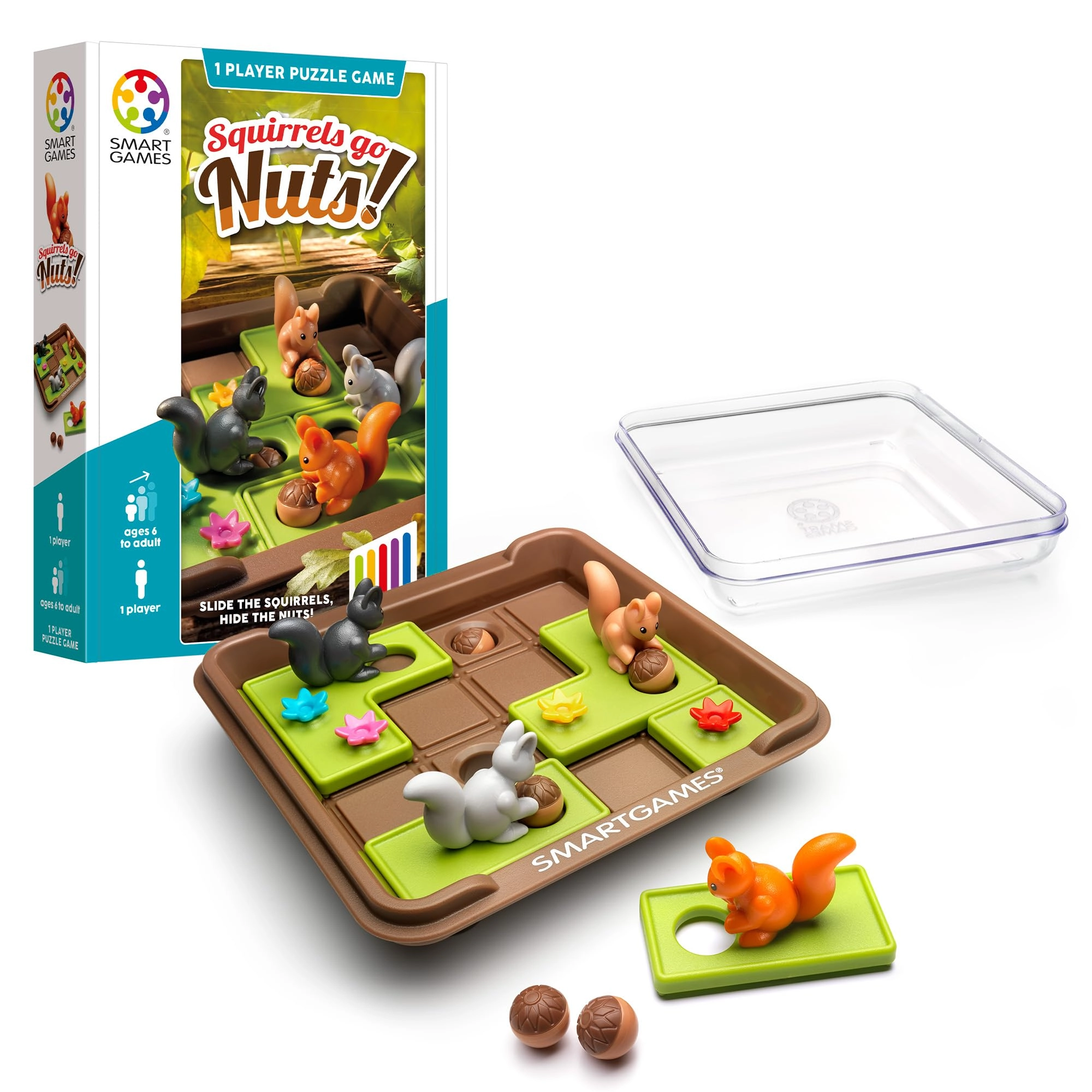 SmartGames Squirrels Go Nuts Puzzle (SG 425US) - 1 pcs