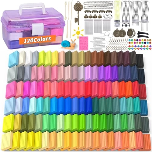 UZLU Polymer Clays - 285 Pcs