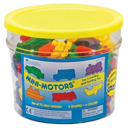 Learning Resources Mini-Motors Counters - Suitable for 3 years & above 72 piece(s)