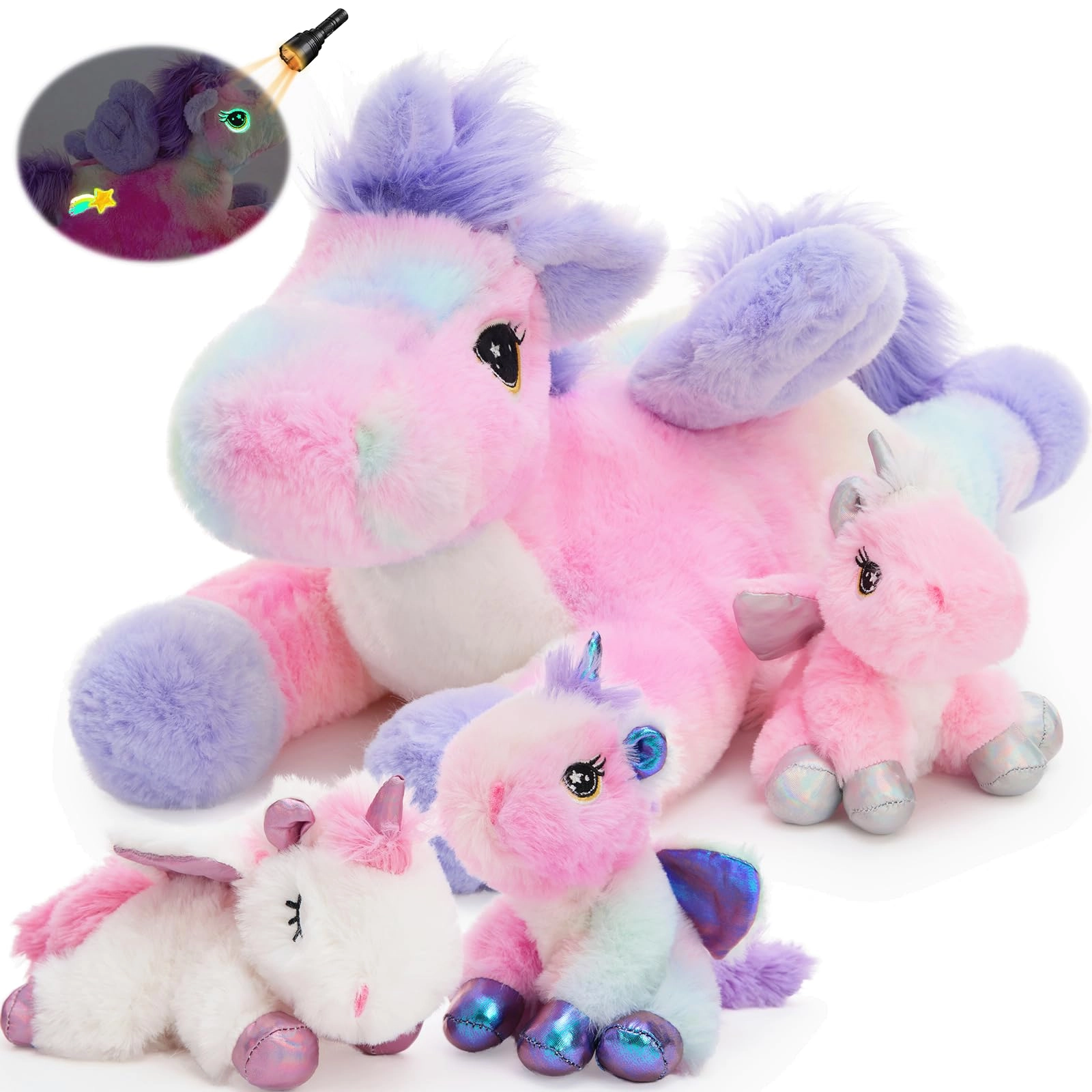 tezituor Unicorn-Glow-4pcs