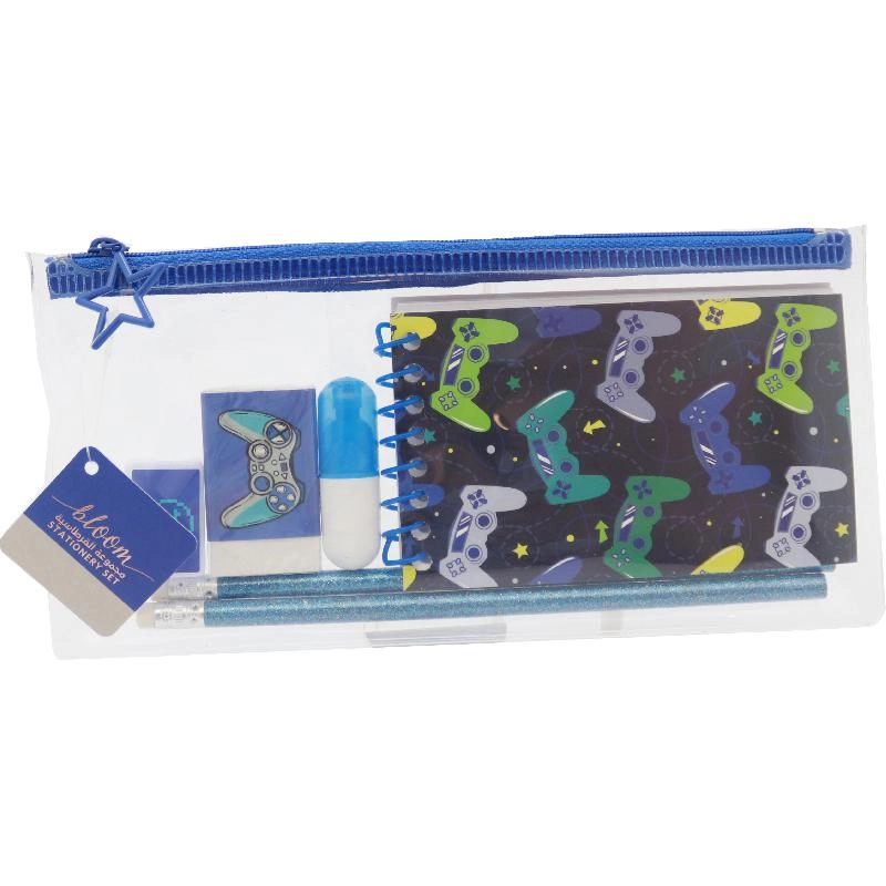 Non Branded Boy Game Stationery - 5 Items Set