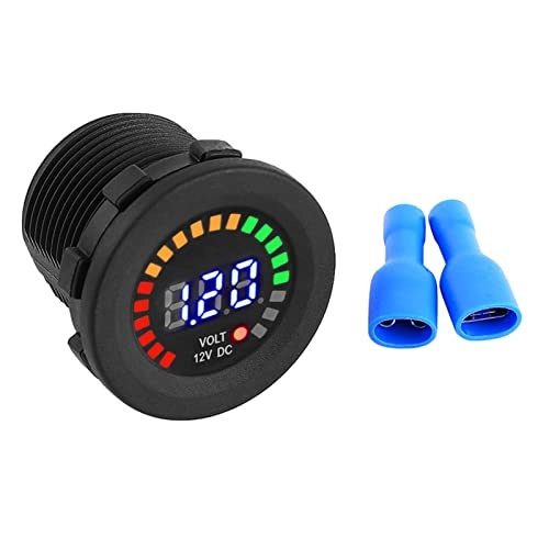 LED Display Voltmeter - 12V Waterproof