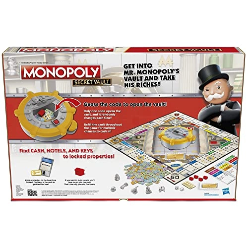 Monopoly Secret Vault - Board Game
