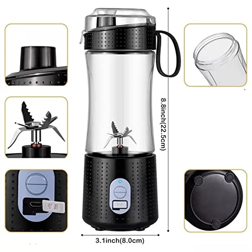 Juicer - Pink Stainless Steel Rechargeable