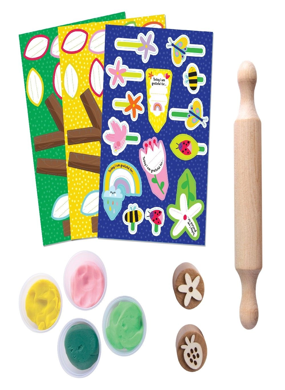 Mindful Me DIY Dough Garden Sensory Craft Kit - 6+ Multi Colour