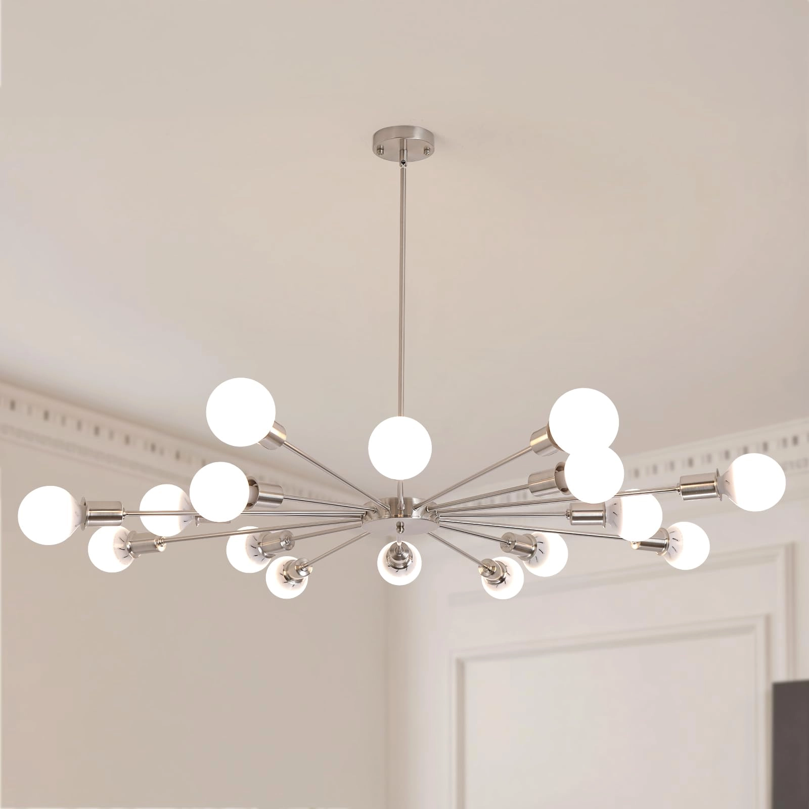 YATAI LIGHTING Sputnik Pendant Chandelier - 72cm to 102cm