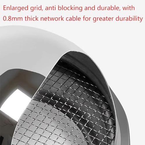 304 stainless steel hood - 160mm