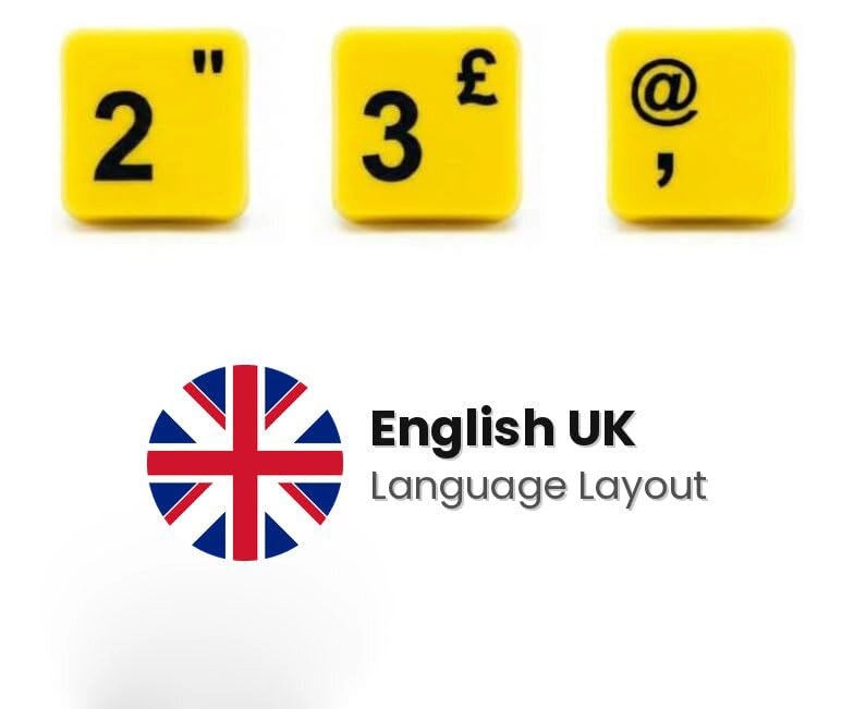 Large Print Keyboard - UK Wired