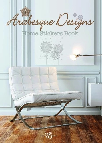 White Star Arabesque Designs: Home Stickers Colouring Set - 36 pages