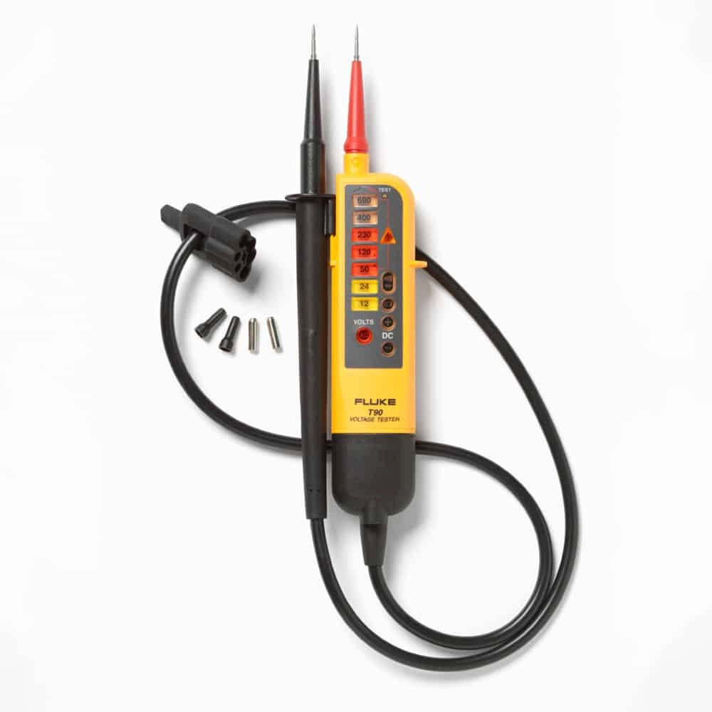 Fluke T90 - Two-Pole Voltage And Continuity Testers 12 to 690V
