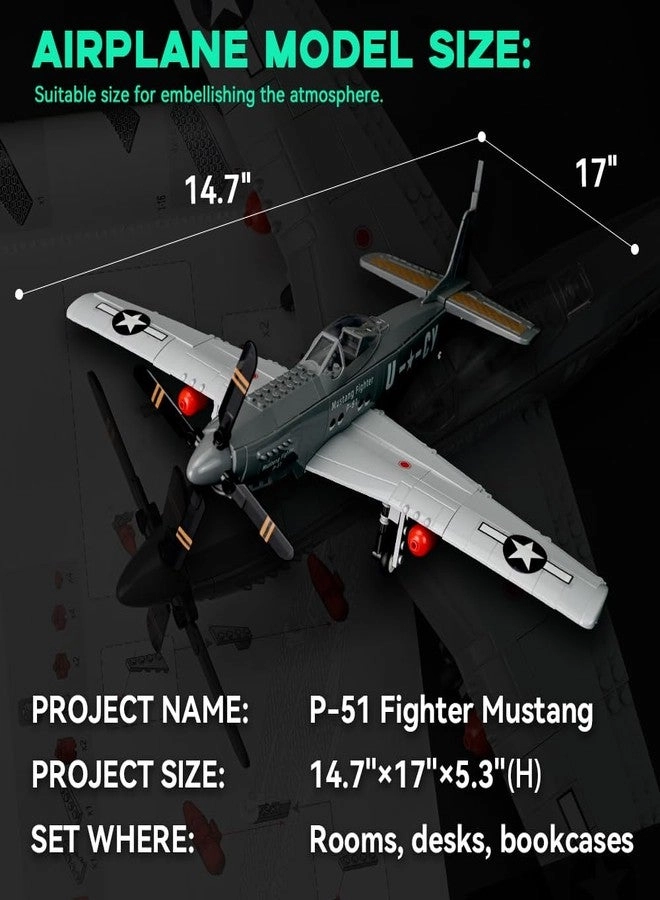 P-51 Mustang - 258 Piece Model Kit
