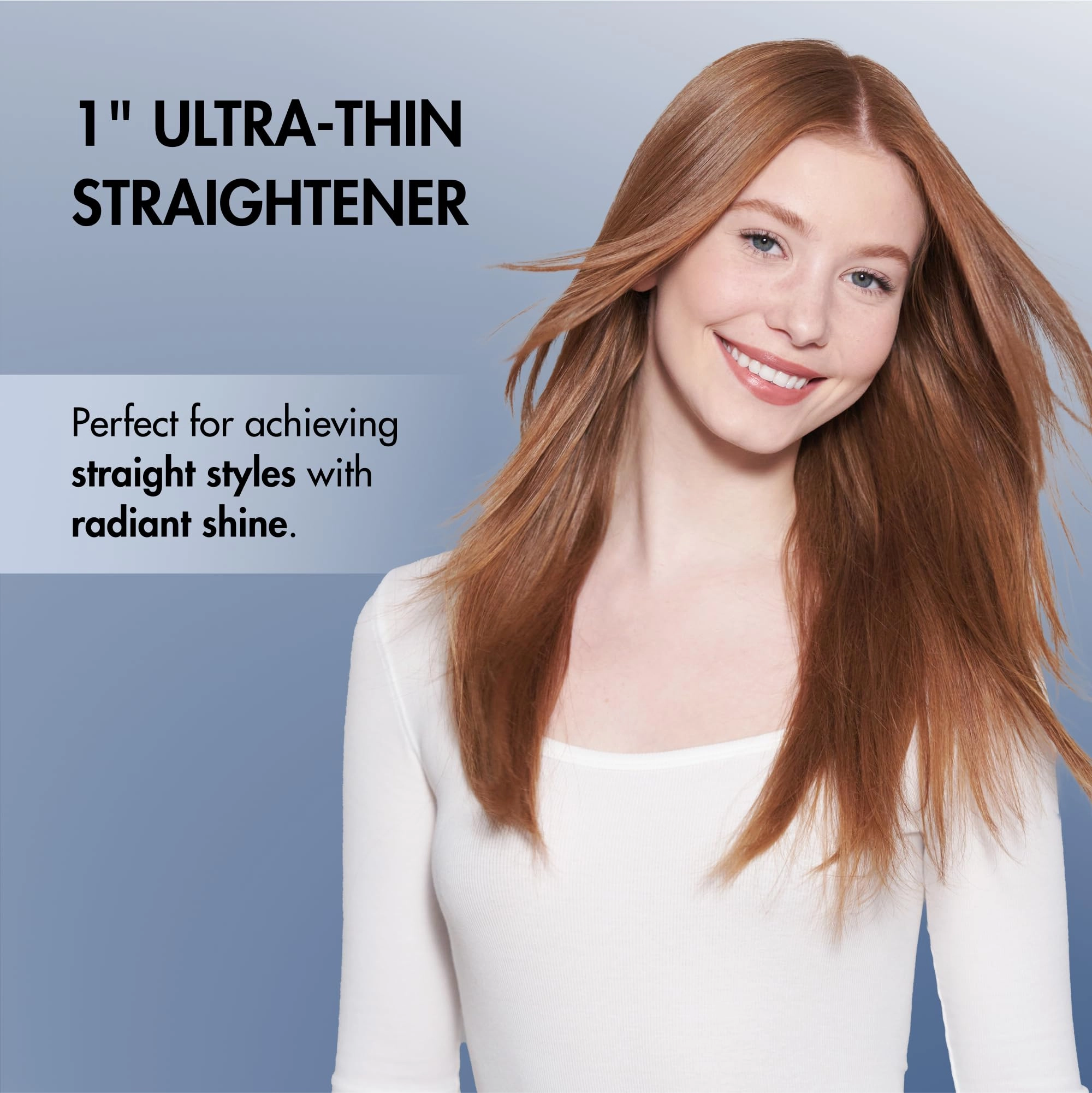 Nano Titanium Ultra-Thin Flat Iron - 1 inch