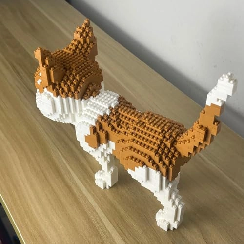 Little Yellow Cat Model - 1278 pcs