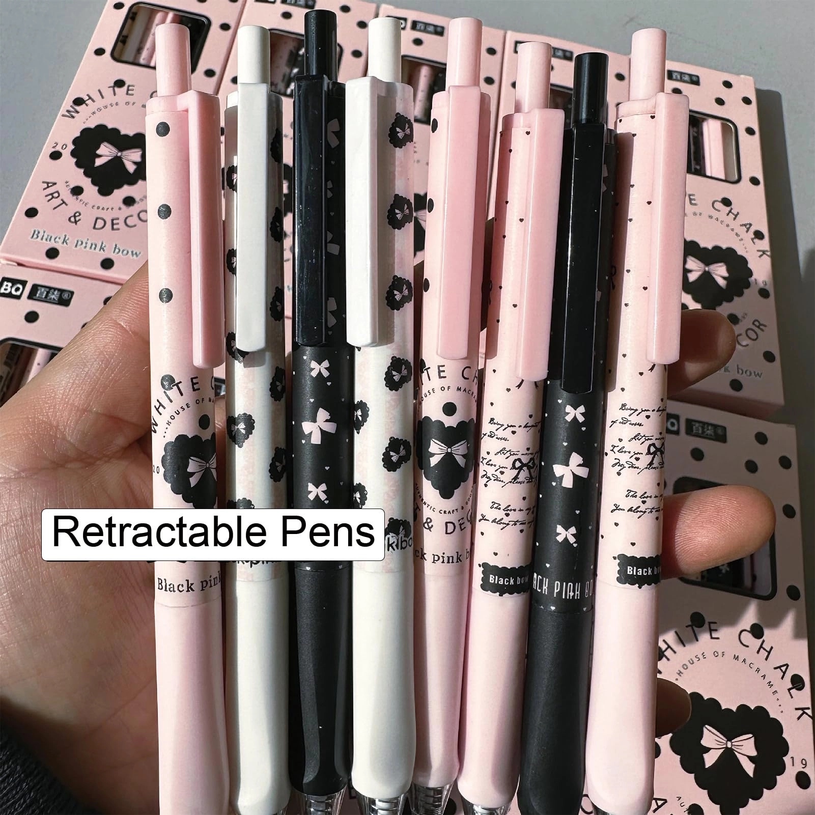 Gel Pen - 4Pcs 0.5mm