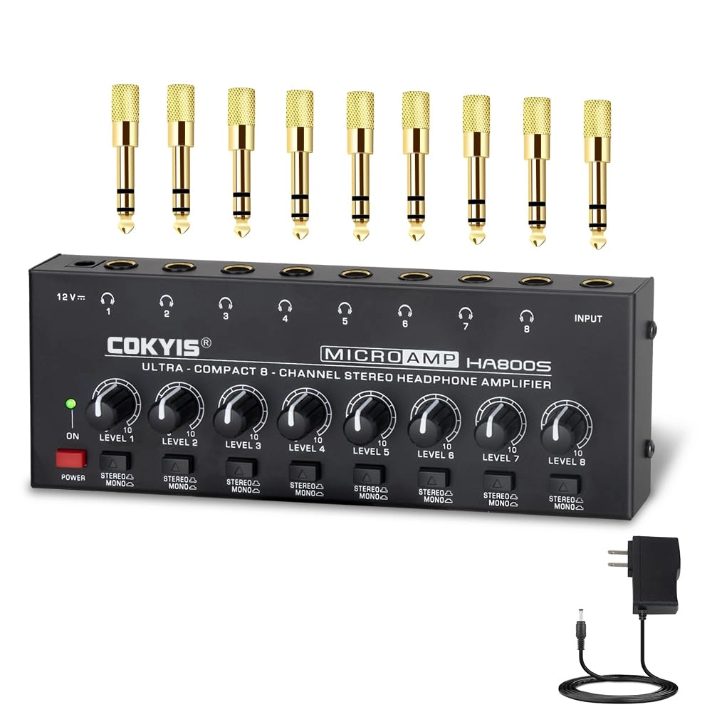 COKYIS HA800S - 8 Channel Stereo/Mono Switching